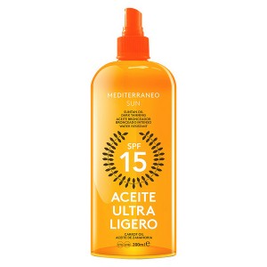 Huile Solaire Carrot Suntan Mediterraneo Sun SPF 15 (200 ml)
