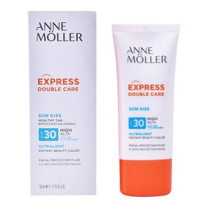 Protecteur Solaire Fluide Sun Kiss Anne Möller Spf 30 (50 ml)