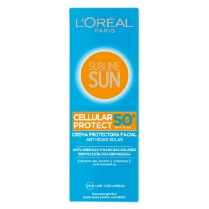 Crème solaire Sublime Sun L'Oreal Make Up Spf 50 (75 ml)