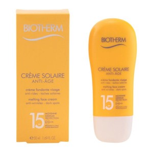 Crème solaire Sun Face Biotherm Spf 15 (50 ml)