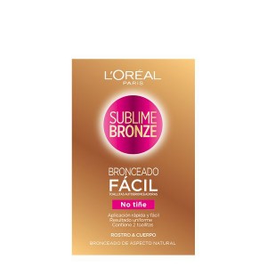 Lingettes Autobronzantes Sublime Bronze L'Oreal Make Up (2 uds)