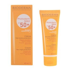 Écran solaire visage Photoderm Max Invisible Bioderma Spf 50 (40 ml)
