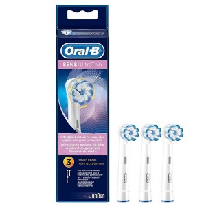 Rechange brosse à dents électrique Oral-B 224144 Ultra Sensitive Blanc