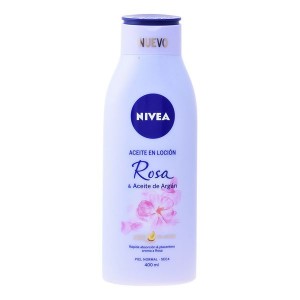 Lotion d'huile d'argan et de rose Nivea (400 ml)