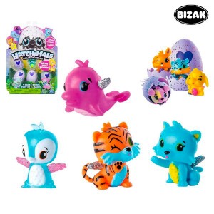 œuf magique à faire éclore Hatchimals Bizak 61921915 (4 pcs)