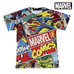T shirt à manches courtes Enfant Marvel 1195 (taille 6 ans)