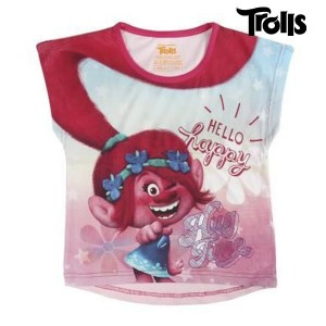 T shirt à manches courtes Enfant Trolls 8712 (taille 6 ans)
