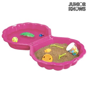 Bac à Sable pour Enfants Coquillage Junior Knows Rose