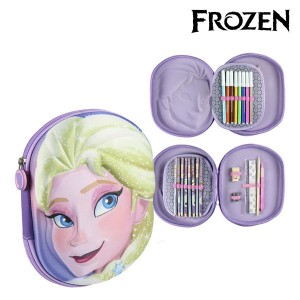 Pochette à crayons triple Frozen 58454 Lila