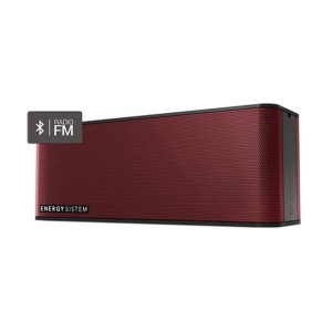 Haut-parleurs bluetooth Energy Sistem 445899 2000 mAh 10W Bordeaux Noir