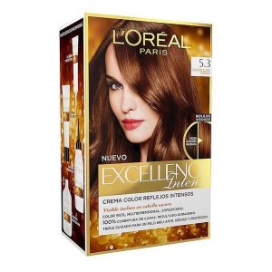 Teinture permanente Excellence Intense L'Oreal Expert Professionnel Marron doré léger