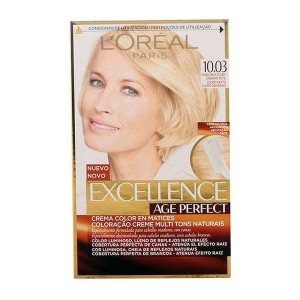 Teinture anti-âge permanente Excellence Age Perfect L'Oreal Expert Professionnel Blond clair doré