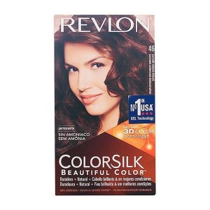 Teinture sans ammoniaque Colorsilk Revlon Châtain cuivré doré