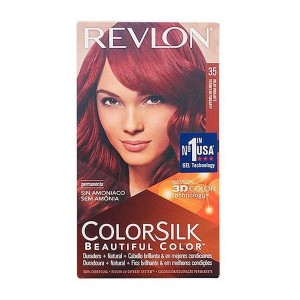 Teinture sans ammoniaque Colorsilk Revlon Rouge vibrant