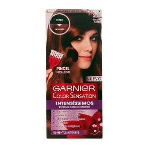 Teinture permanente Color Sensation Intensissimos Garnier Châtain cannelle