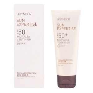 Crème Solaire Avec Couleur Sun Expertise Skeyndor Spf 50 (75 ml)
