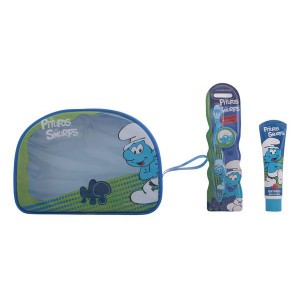 Ensemble Soin Buccal pour Enfant Smurfs Cartoon (2 pcs)