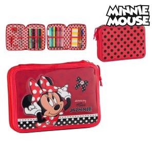 Pochette crayons Minnie Mouse 73097 Rouge