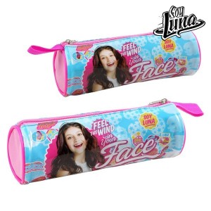 Trousse d'écolier cylindrique Soy Luna 32435 Rose Bleu
