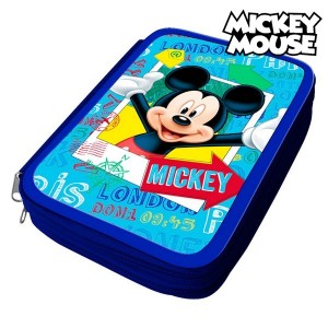 Pochette crayons Mickey Mouse 32480 Bleu
