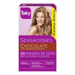 Bandes Épilatoire Faciales Taky (20 pcs)