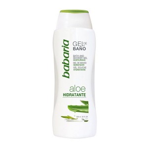 Gel pour le bain hydratant à l'aloe vera Babaria (600 ml)