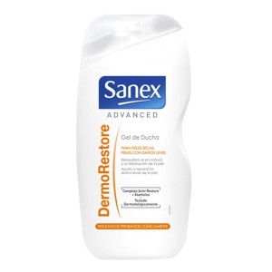 Gel de douche Advanced Dermorestore Sanex (475 ml)