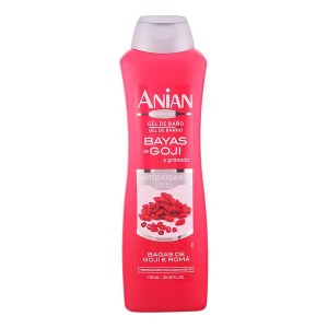 Gel Douche aux Baies de Goji et Grenade Anian (750 ml)
