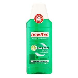 Bain de Bouche Anti-plaque Bactérienne Licor Del Polo (300 ml)