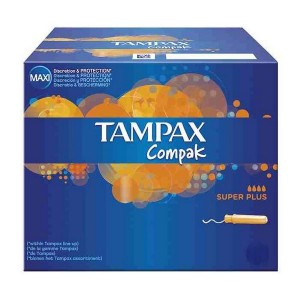 Tampon Super Plus Compak Tampax (22 uds)
