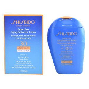 Lotion Solaire Expert Sun Aging Protection Shiseido Spf 30 (100 ml)
