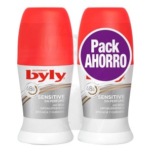 Désodorisant Roll-On Sensitive Byly (2 uds)