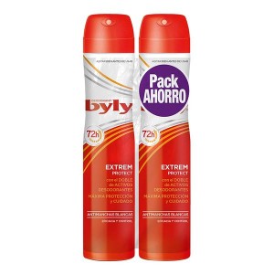 Spray déodorant Extrem Protect Byly (2 uds)