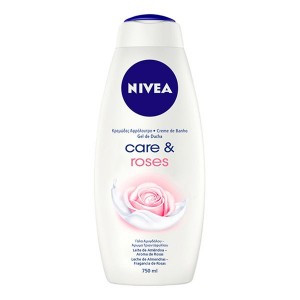 Gel de douche Care & Roses Nivea (750 ml)