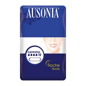 Compresses Pour la Nuit Superplus Ausonia (10 uds)
