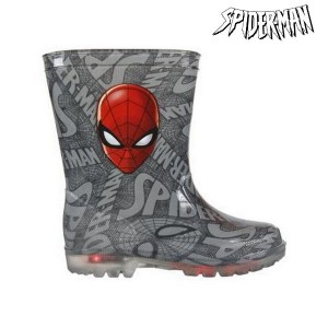 Bottes en Caoutchouc pour Enfants avec LED Spiderman 6711 (taille 27)