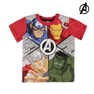 T shirt à manches courtes Enfant The Avengers 8902 (taille 8 ans)
