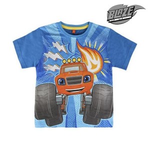 T shirt à manches courtes Enfant Blaze and the Monster Machines 0112 (taille 2 ans)