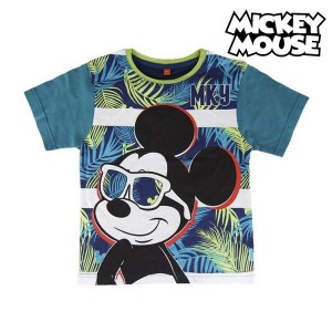 T shirt à manches courtes Enfant Mickey Mouse 0174 Matériel (taille 3 ans)