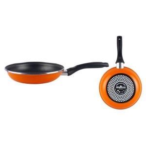 Poêle anti-adhésive Magefesa Valencia Ø 22 cm Noir Orange