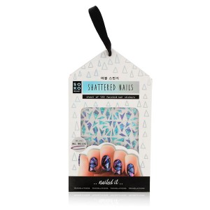 Autocollants pour ongle Shattered Nails Soko Ready (120 uds)