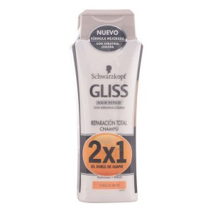 Shampooing réparateur Gliss Total Schwarzkopf (2 pcs)
