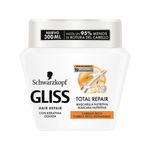Masque nourrissant pour cheveux Gliss Total Repair Schwarzkopf (300 ml)