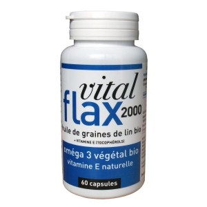 Complément Alimentaire - Vital flax 2000 / 60 capsules