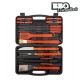 Mallette Ustensiles Barbecue BBQ Master Tools 18 pièces