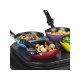 Set wok 6 woks colorés - Plaque chauffante et Crêpes BP-2827