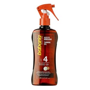 Huile Solaire Babaria Spf 4 (200 ml)