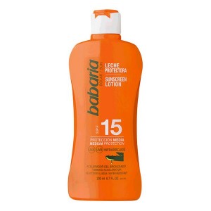 Lait solaire Babaria Spf 15 (200 ml)