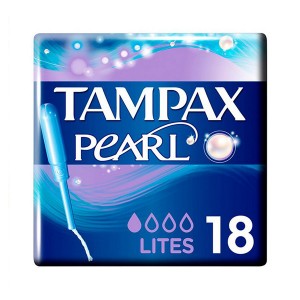 Pack de Tampons Pearl Lites Tampax (18 uds)