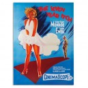 Affiche de Ciné Marilyn Monroe The Seven Year Itch